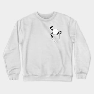 creepypasta pocket slenderman Crewneck Sweatshirt